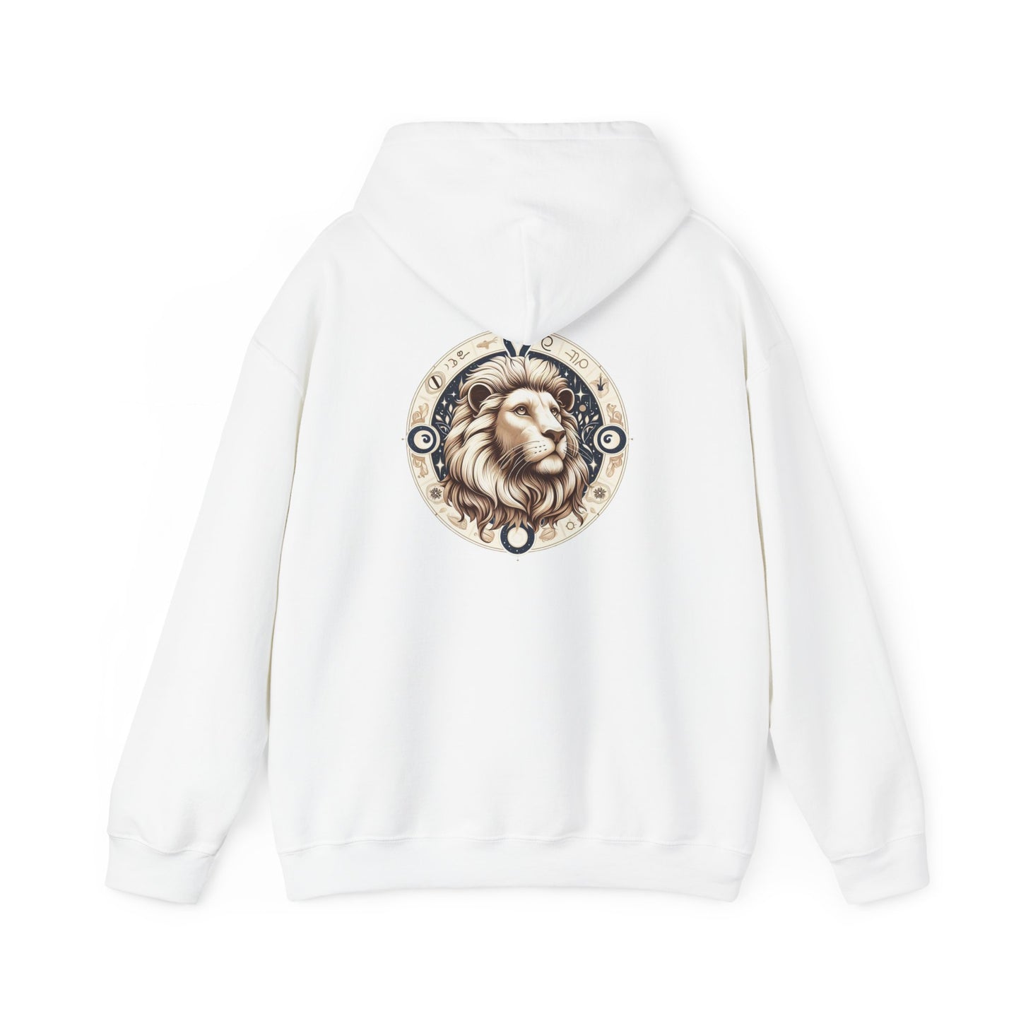 Lion | Signe du zodiaque | Sweat à capuche unisexe Heavy Blend™