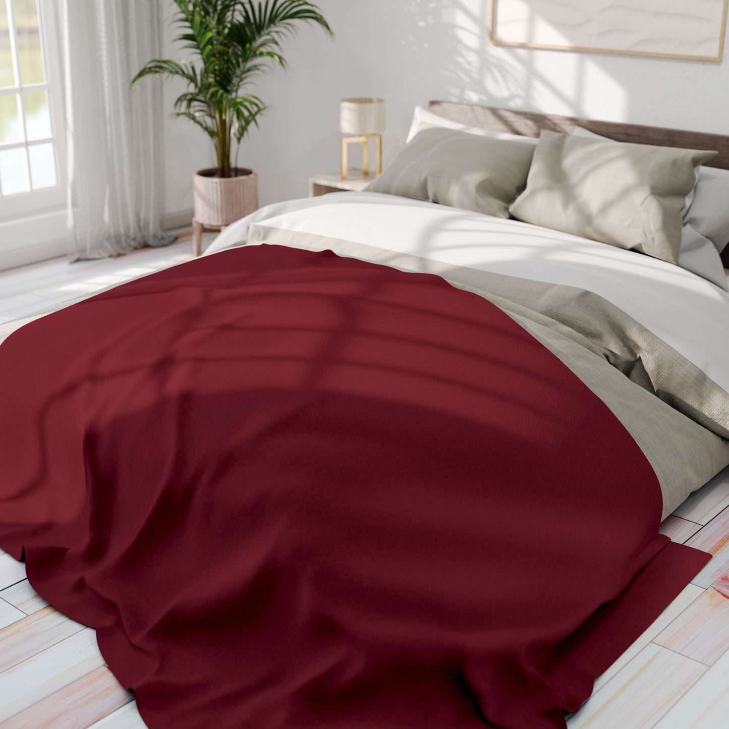 Burgundy | Arctic Fleece Blanket