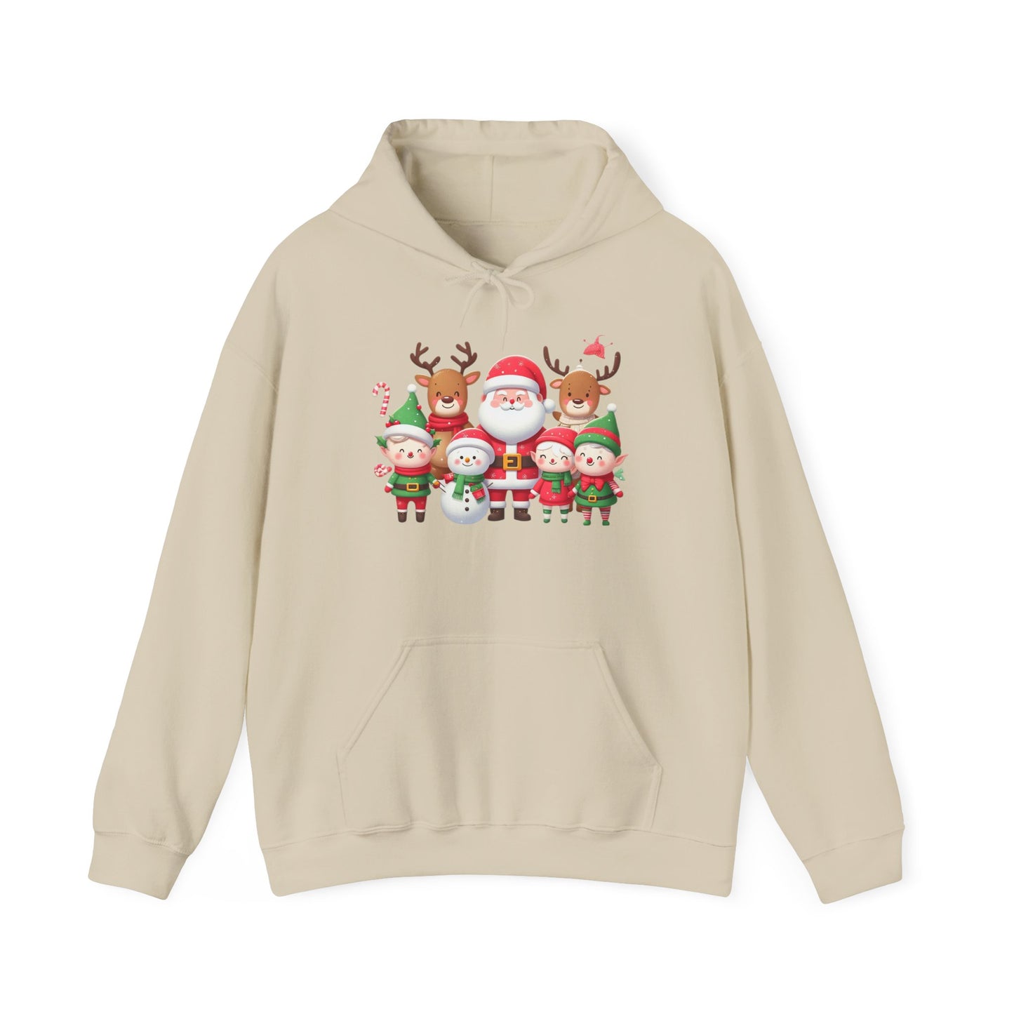 Santa and Family | Unisex Heavy Blend™ Hooded Sweatshirt