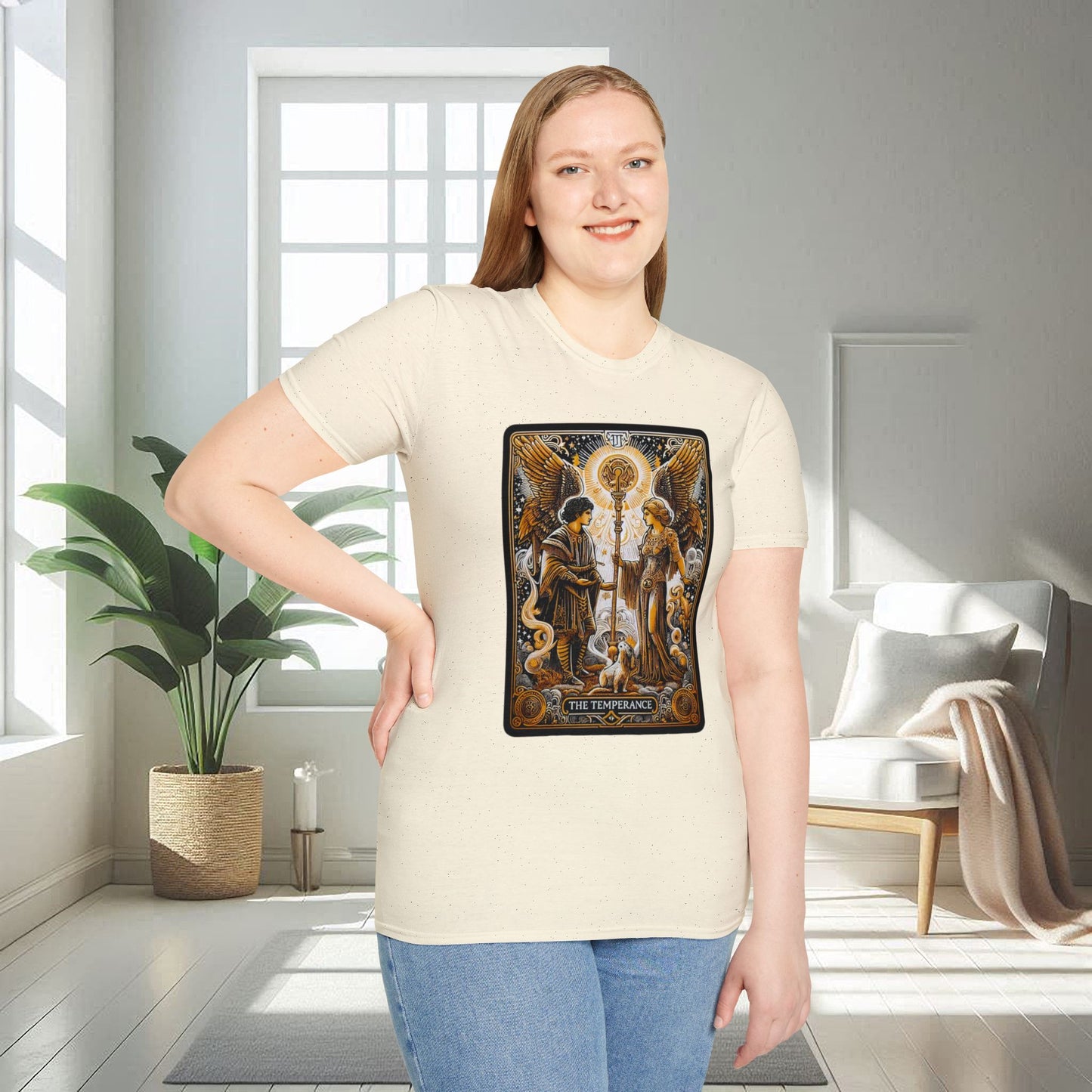 Le Tarot de la Tempérance | T-shirt doux unisexe