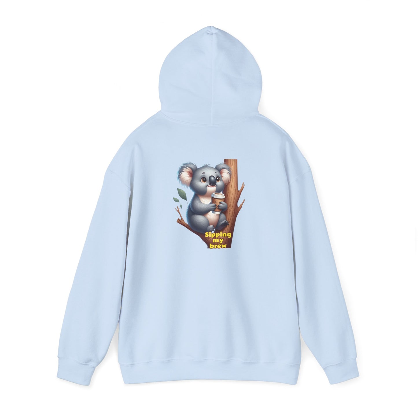 Sipping My Brew | Unisex Heavy Blend™ Hooded Sweatshirt