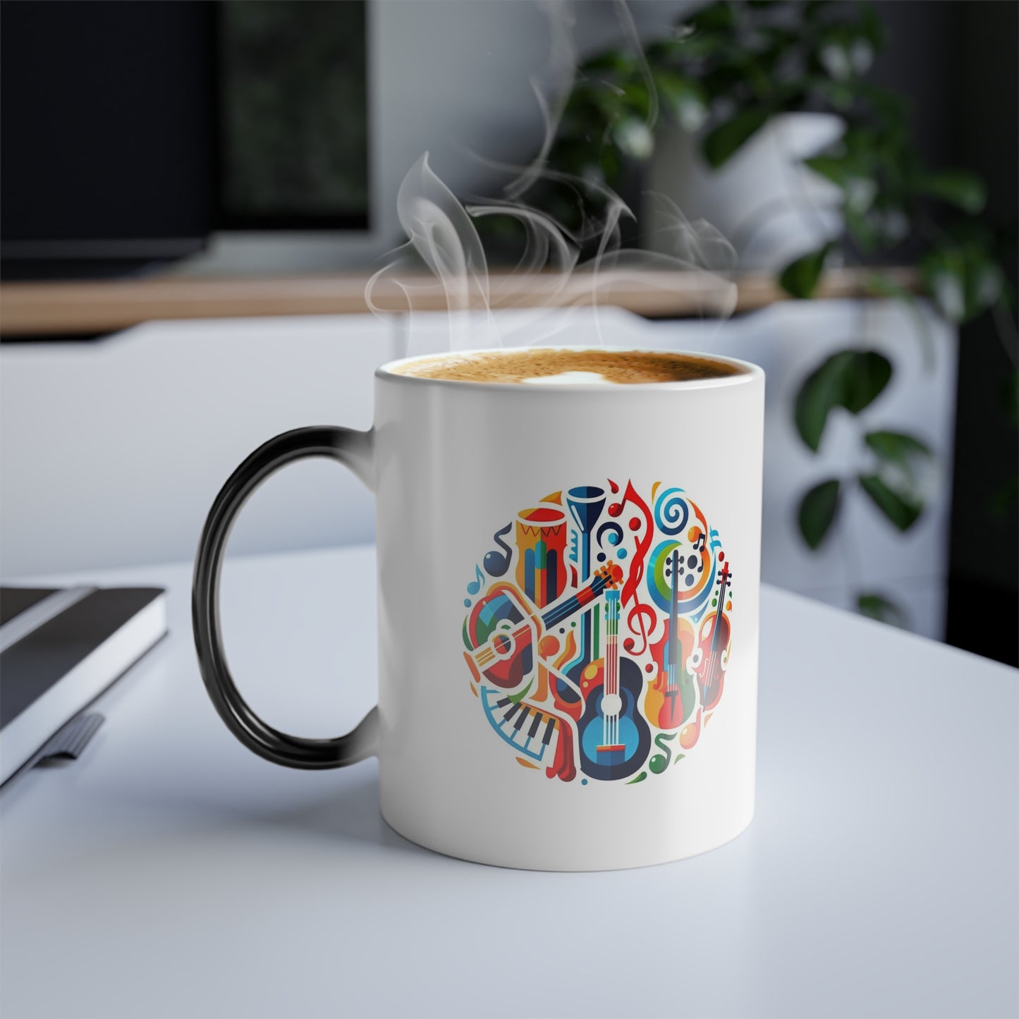 Musical Instruments | Color Morphing Mug, 11oz