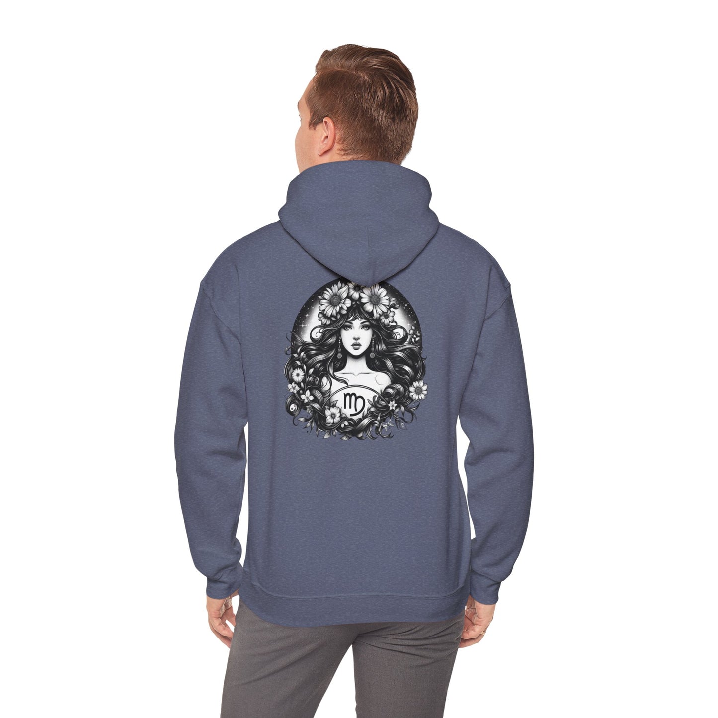 Sudadera unisex con capucha Heavy Blend™ | Signo del zodiaco Virgo