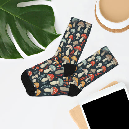 Mushrooms | Comfortable Socks