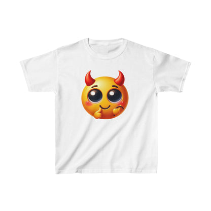 Horned Emoji | Kids Heavy Cotton™ Tee