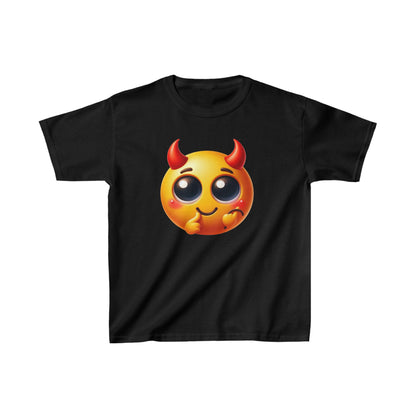 Horned Emoji | Kids Heavy Cotton™ Tee