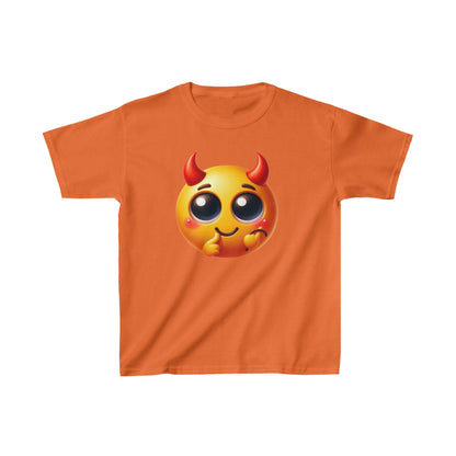 Horned Emoji | Kids Heavy Cotton™ Tee