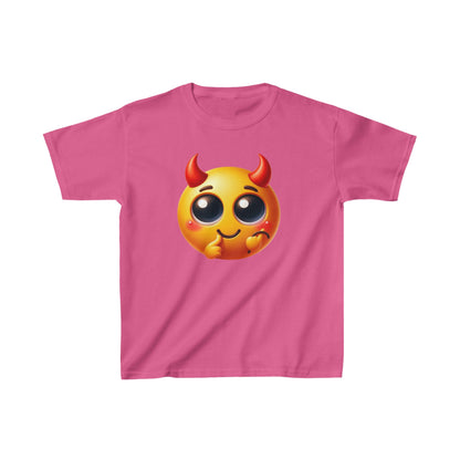 Horned Emoji | Kids Heavy Cotton™ Tee