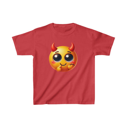 Horned Emoji | Kids Heavy Cotton™ Tee