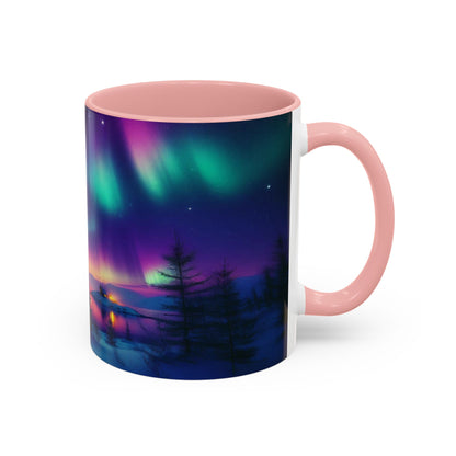 Beautiful Northern Lights | Accent Coffee Mug (11oz)