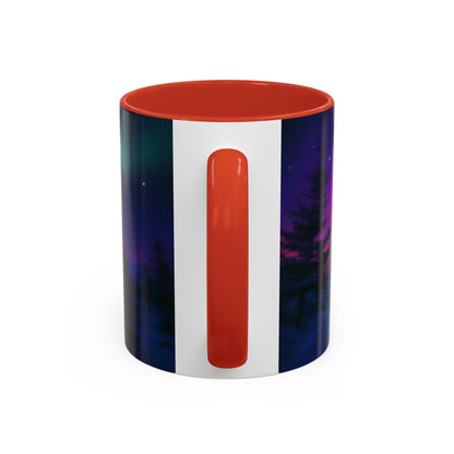 Beautiful Northern Lights | Accent Coffee Mug (11oz)