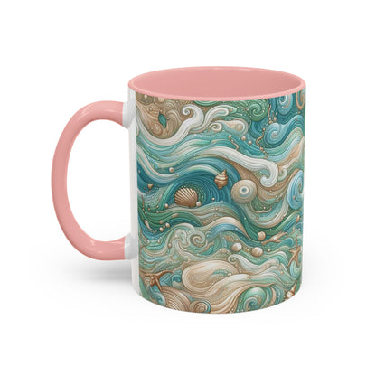 3D Ocean Beauty | Accent Coffee Mug (11oz)