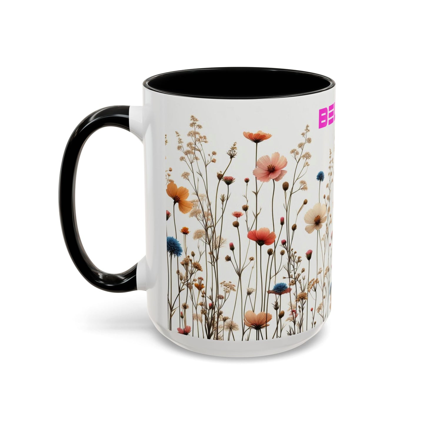 Believe | Wildflowers | Accent Coffee Mug (11, 15oz)