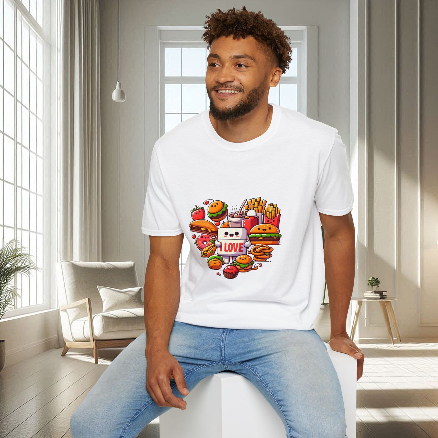 I Love Food | Unisex Soft T-shirt