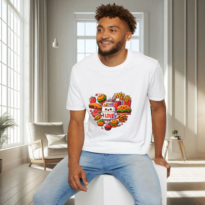 I Love Food | Unisex Soft T-shirt