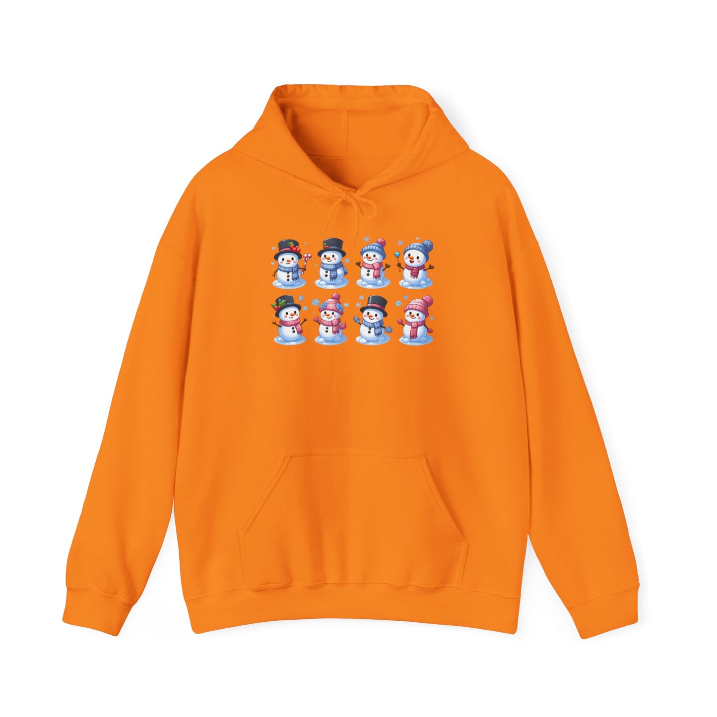 Playful Snowmen | Unisex Heavy Blend™ Hooded Sweatshirt