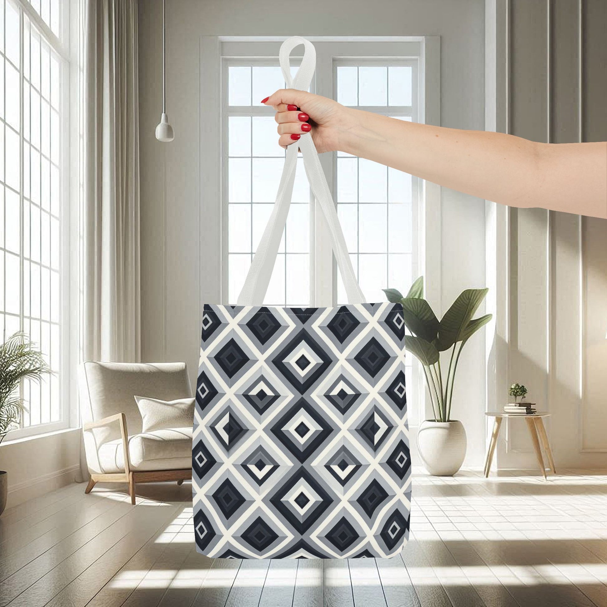 3D Geometric Pattern | Tote Bag