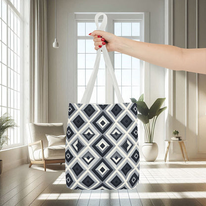 3D Geometric Pattern | Tote Bag