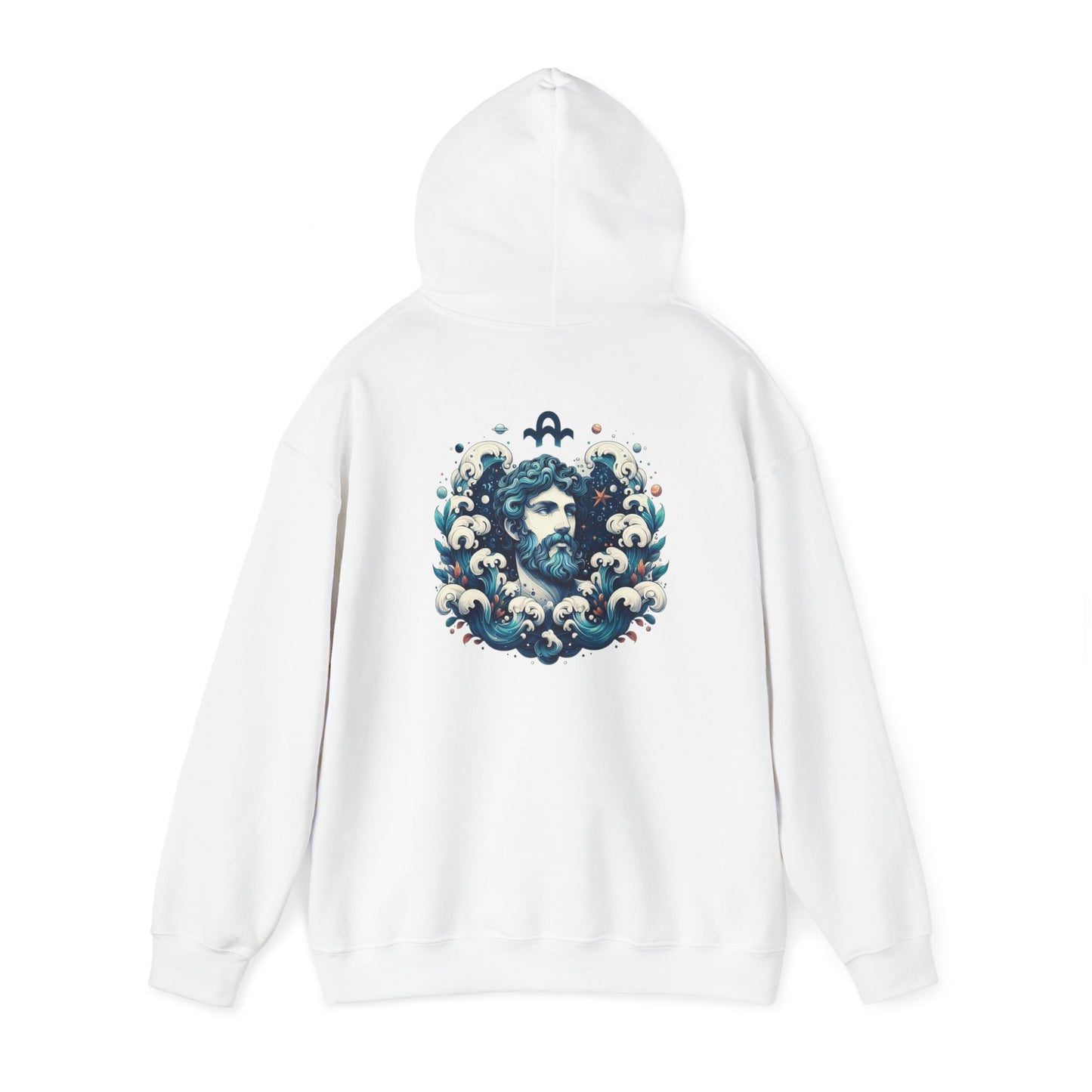 Aquarius | Zodiac Sign | Unisex Heavy Blend™ Hooded Sweatshirt