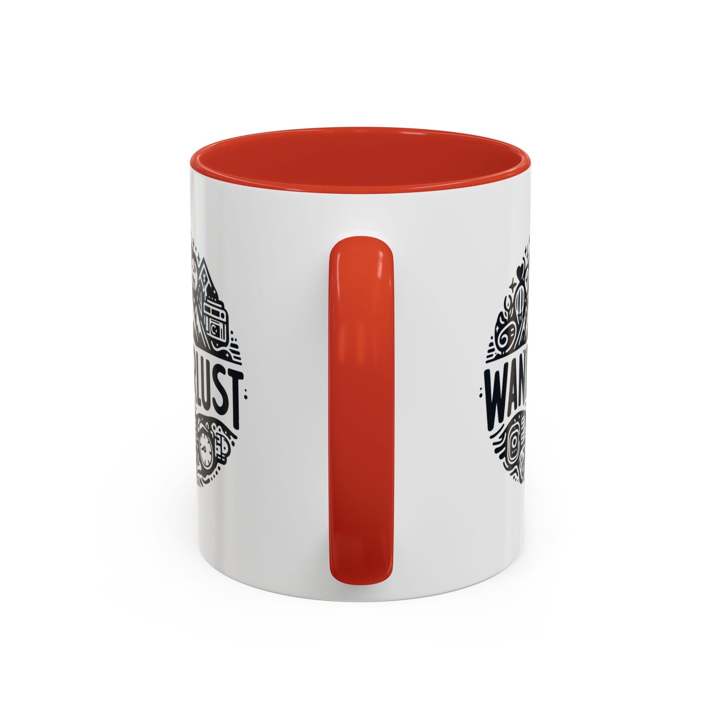 Wanderlust for the Travelling Soul | Accent Coffee Mug (11, 15oz)