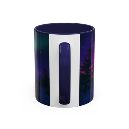 Beautiful Northern Lights | Accent Coffee Mug (11oz)