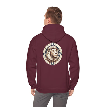 Lion | Signe du zodiaque | Sweat à capuche unisexe Heavy Blend™