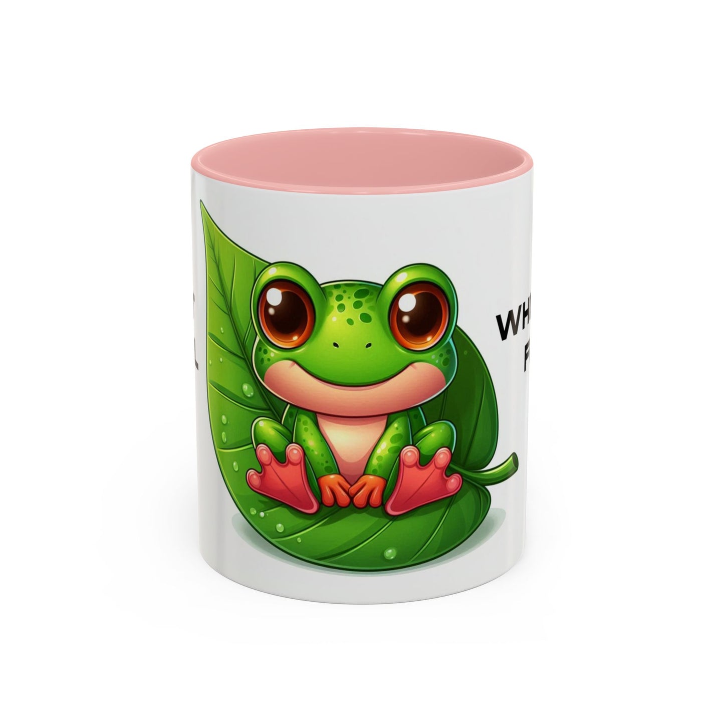 Just A Girl Who Loves Frogs | Accent Coffee Mug (11, 15oz)