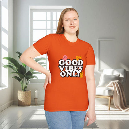 Good Vibes Only | T-shirt doux unisexe