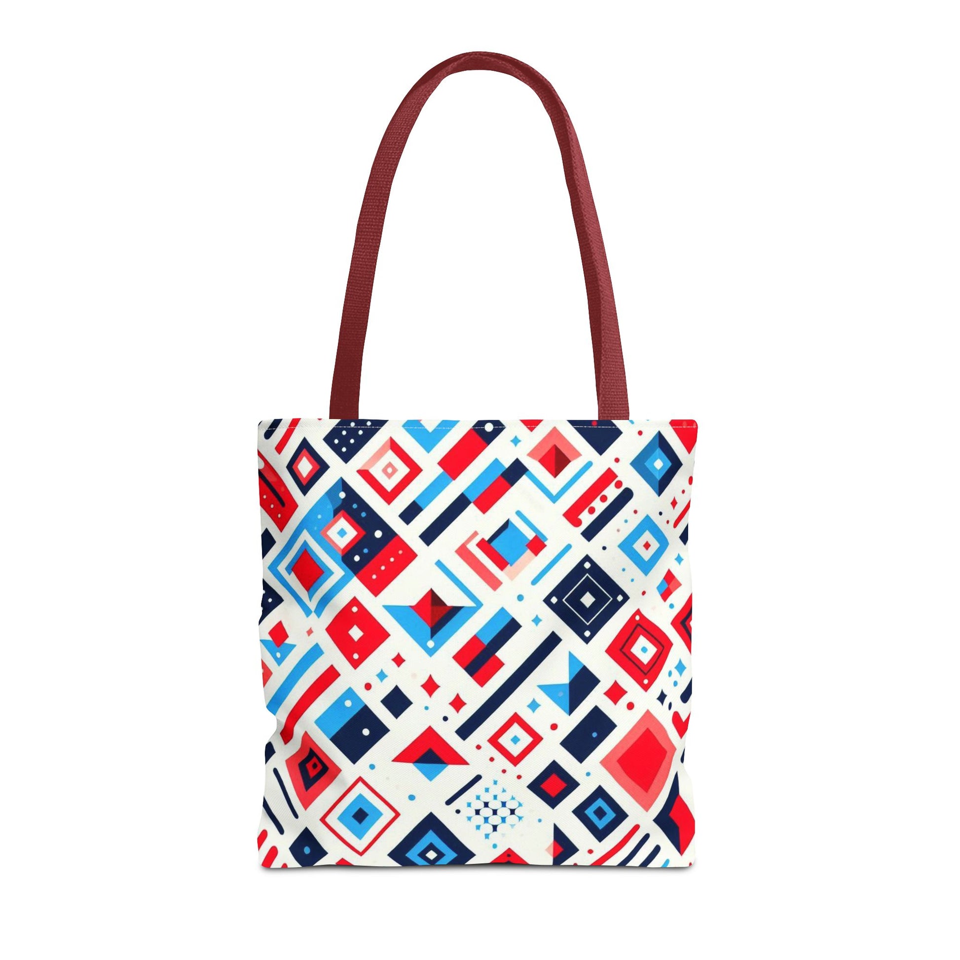 Modern Multicolored Abstract Shapes | Tote Bag