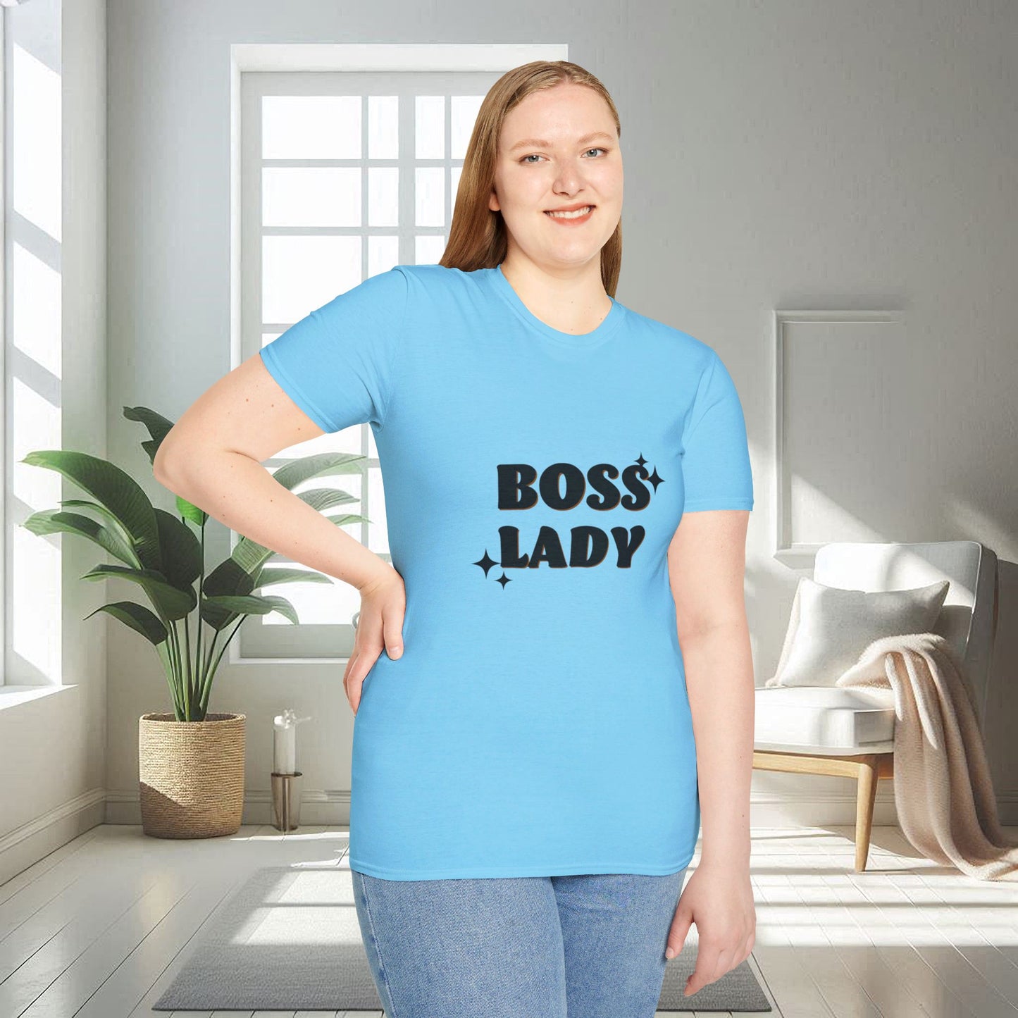 Boss Lady | T-shirt doux unisexe