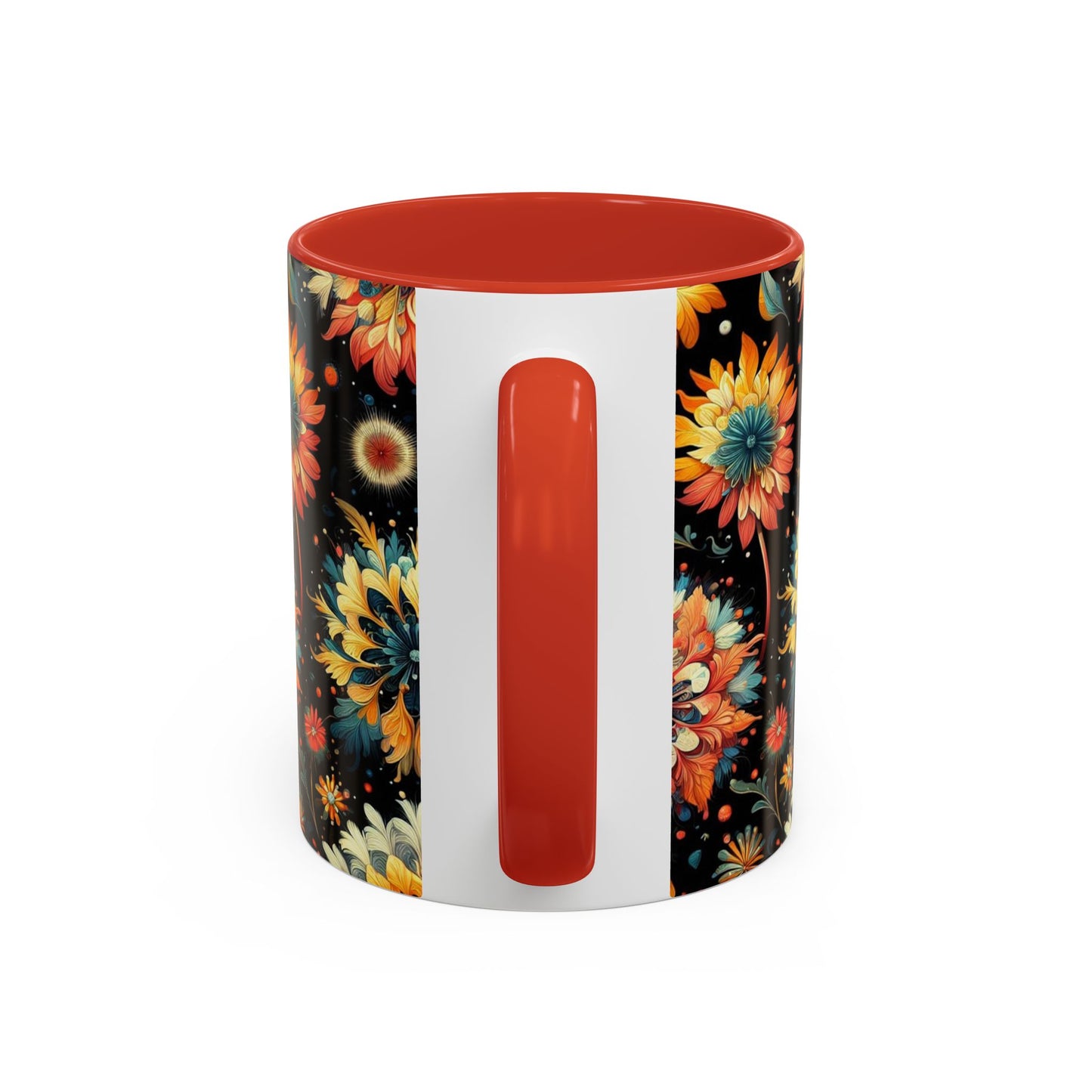 Vibrant Dandelions | Accent Coffee Mug (11oz)