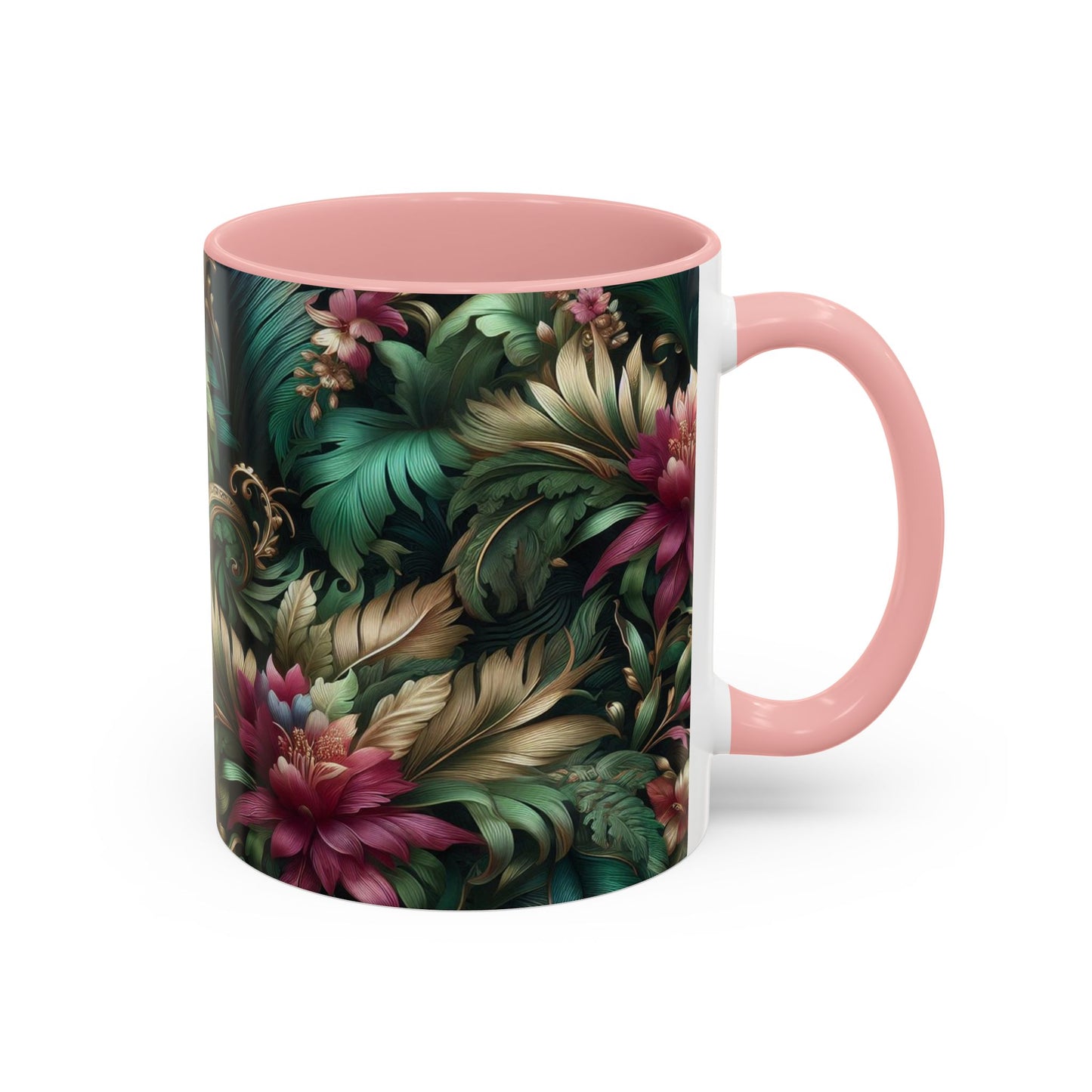 Forest Greenery | Accent Coffee Mug (11oz)