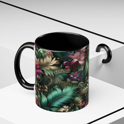 Forest Greenery | Accent Coffee Mug (11oz)