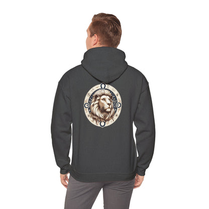 Lion | Signe du zodiaque | Sweat à capuche unisexe Heavy Blend™