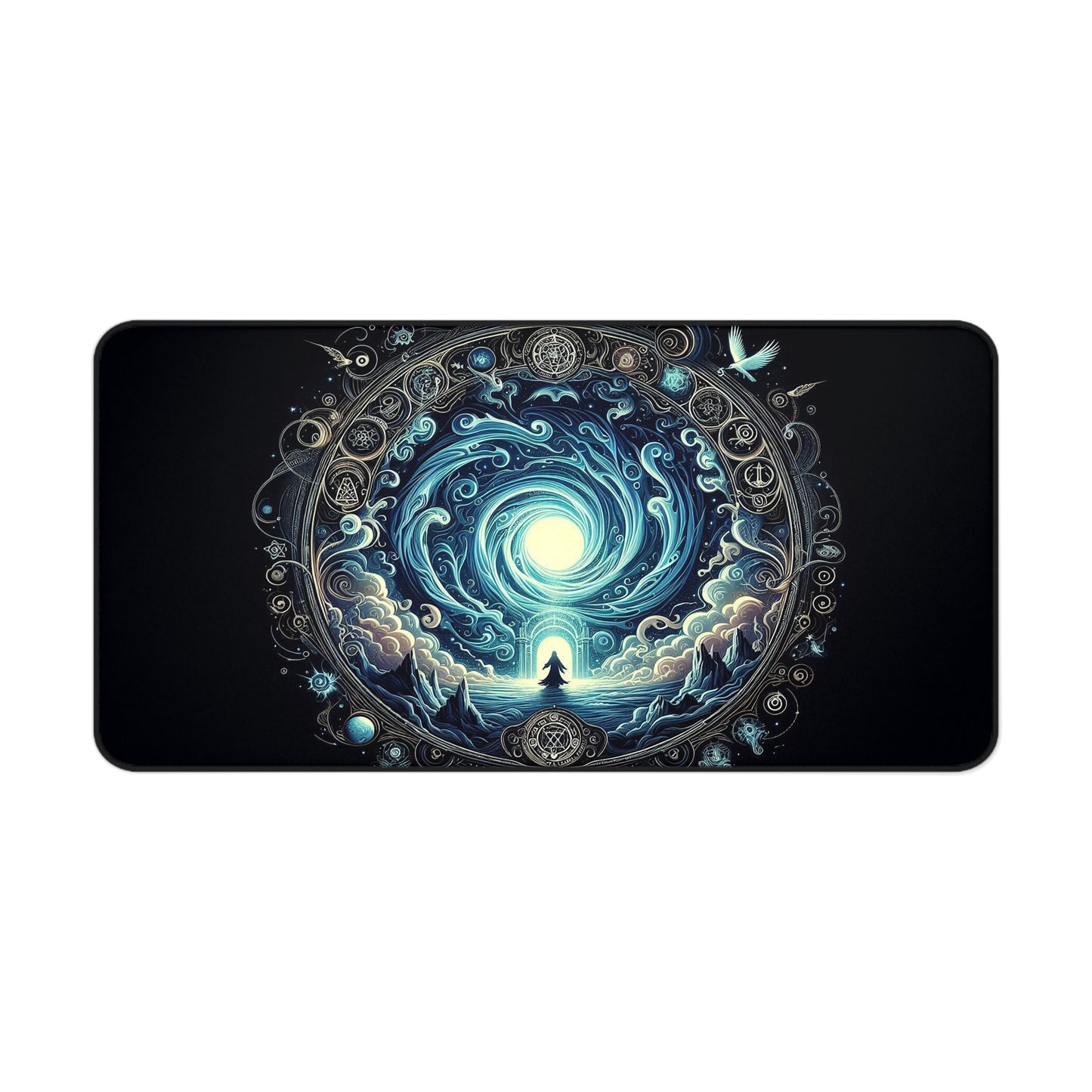 Portal Through Space-Time | Desk Mat