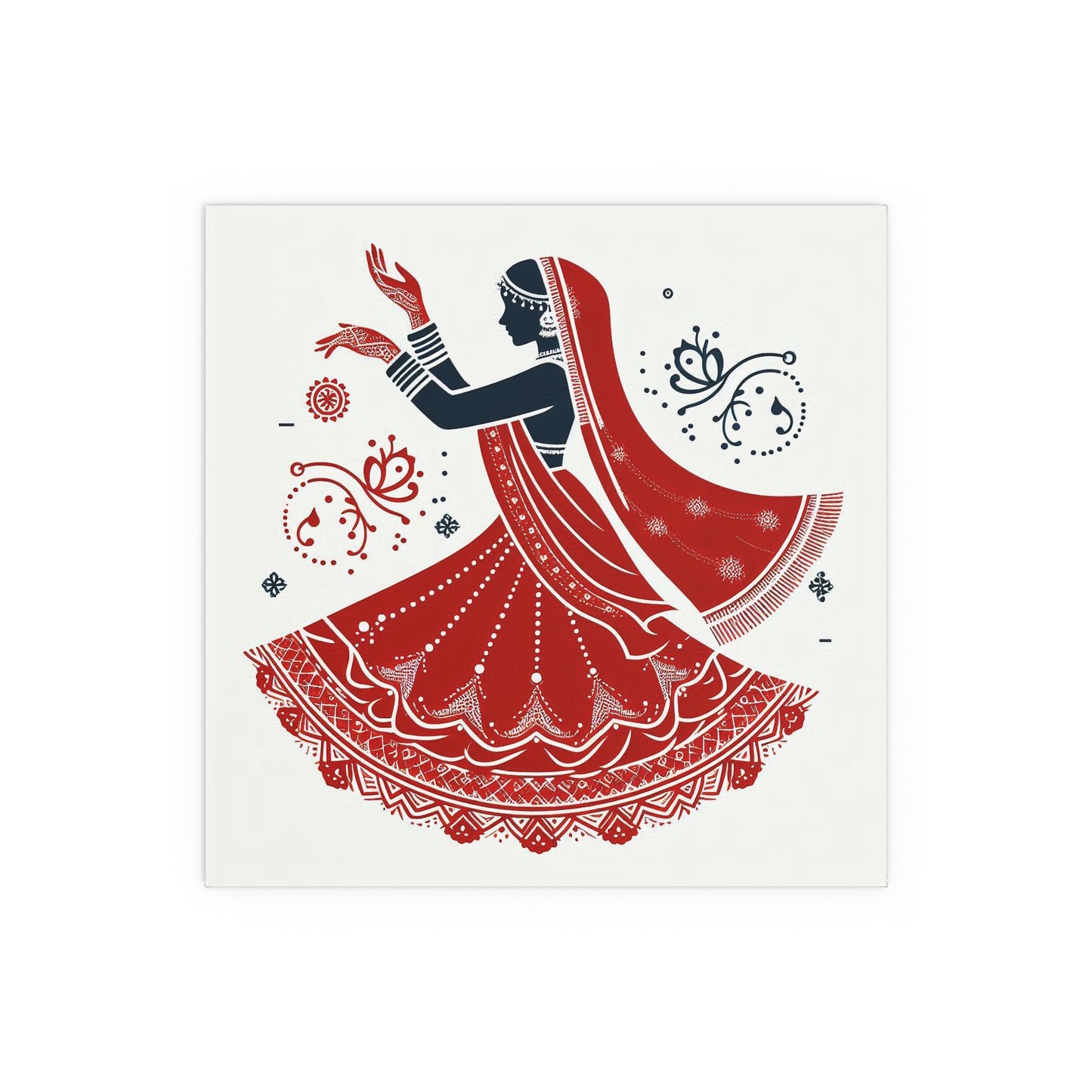 Traditional Bride | Indoor and Outdoor Silk Poster