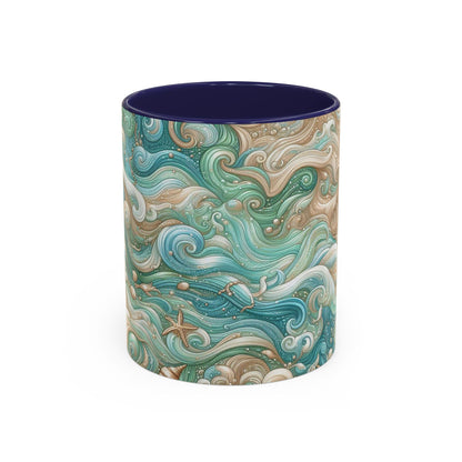 3D Ocean Beauty | Accent Coffee Mug (11oz)