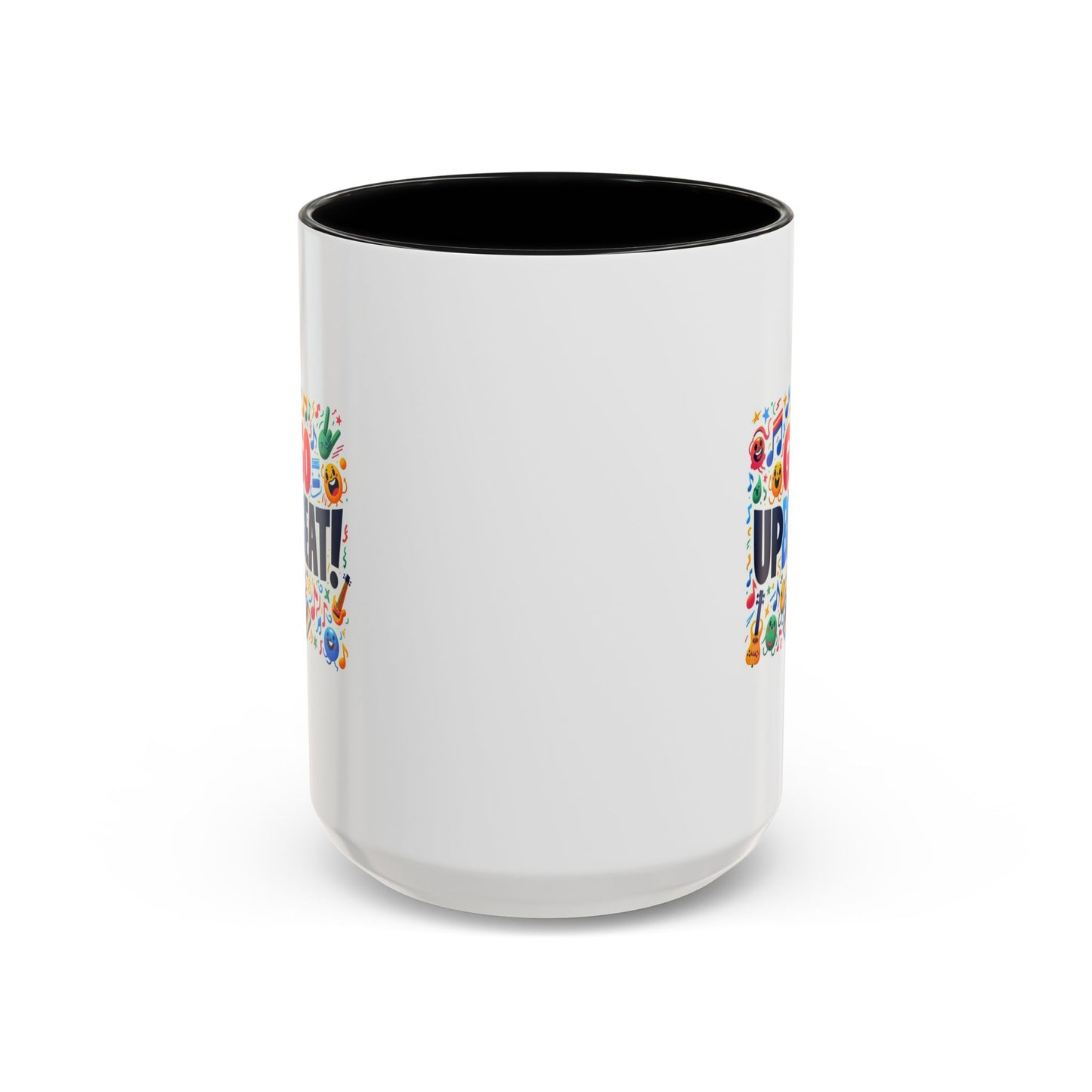 Go Upbeat! | Accent Coffee Mug (11, 15oz)