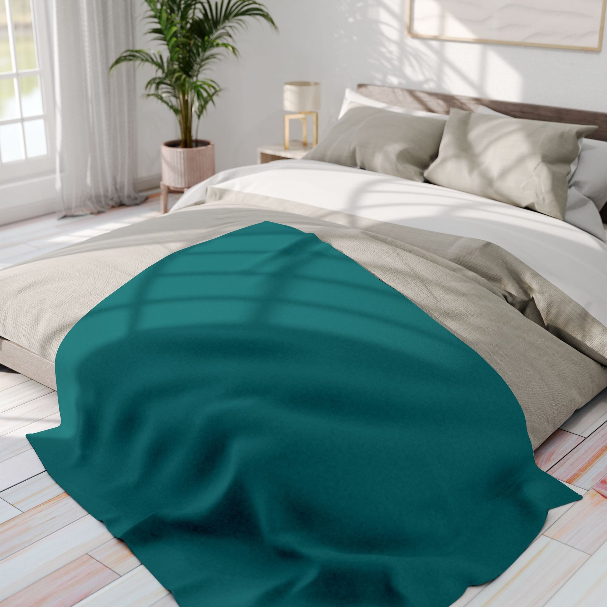 Teal | Arctic Fleece Blanket