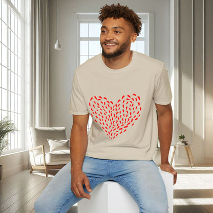 Footprint of Hearts | Unisex Soft T-shirt