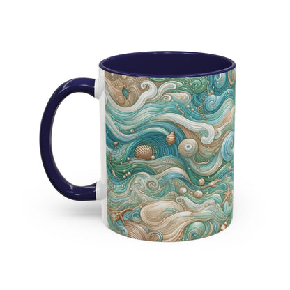 3D Ocean Beauty | Accent Coffee Mug (11oz)