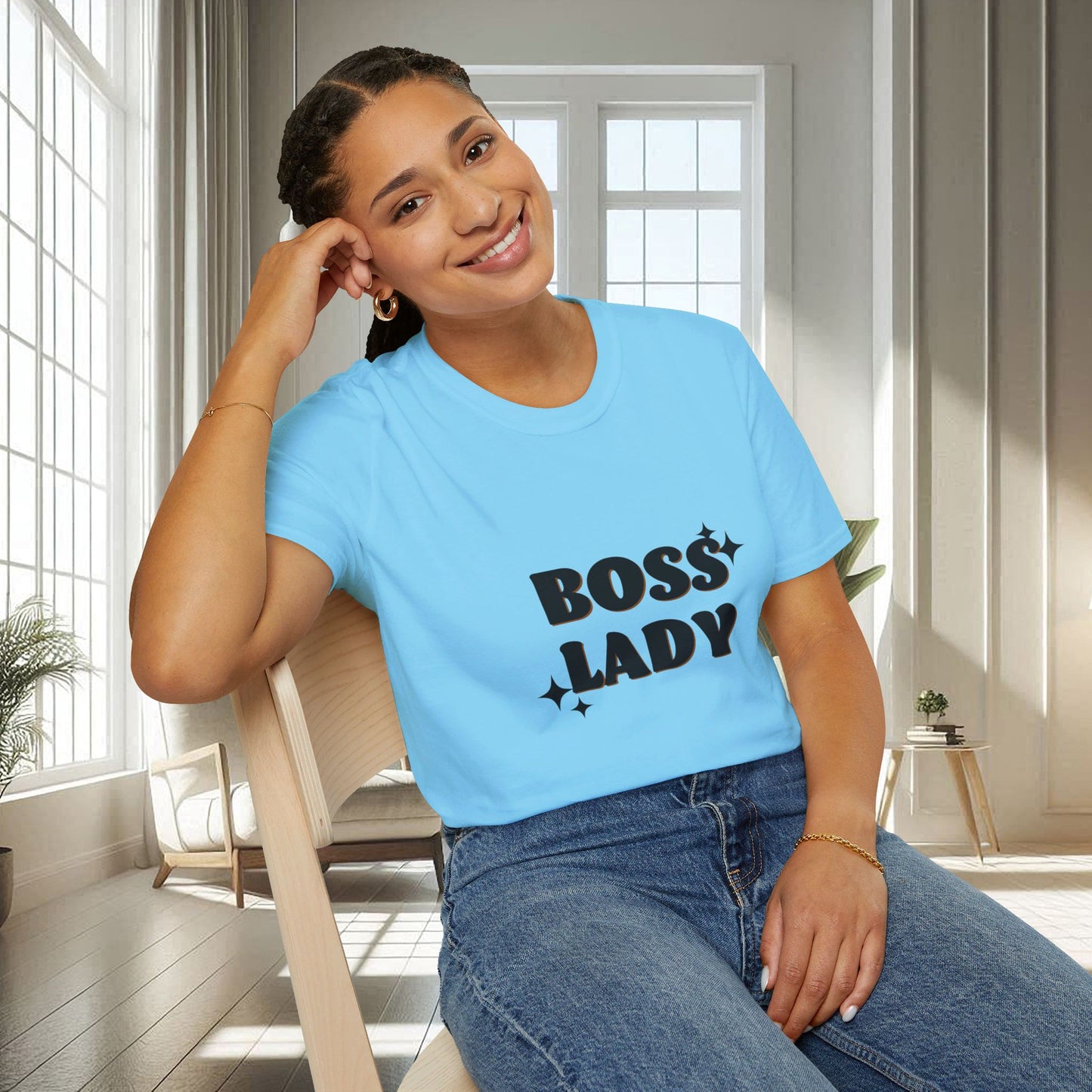 Boss Lady | T-shirt doux unisexe