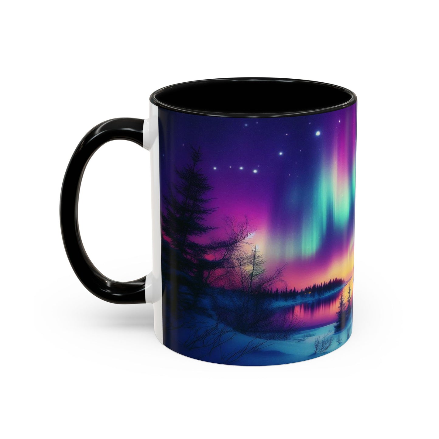 Beautiful Northern Lights | Accent Coffee Mug (11oz)