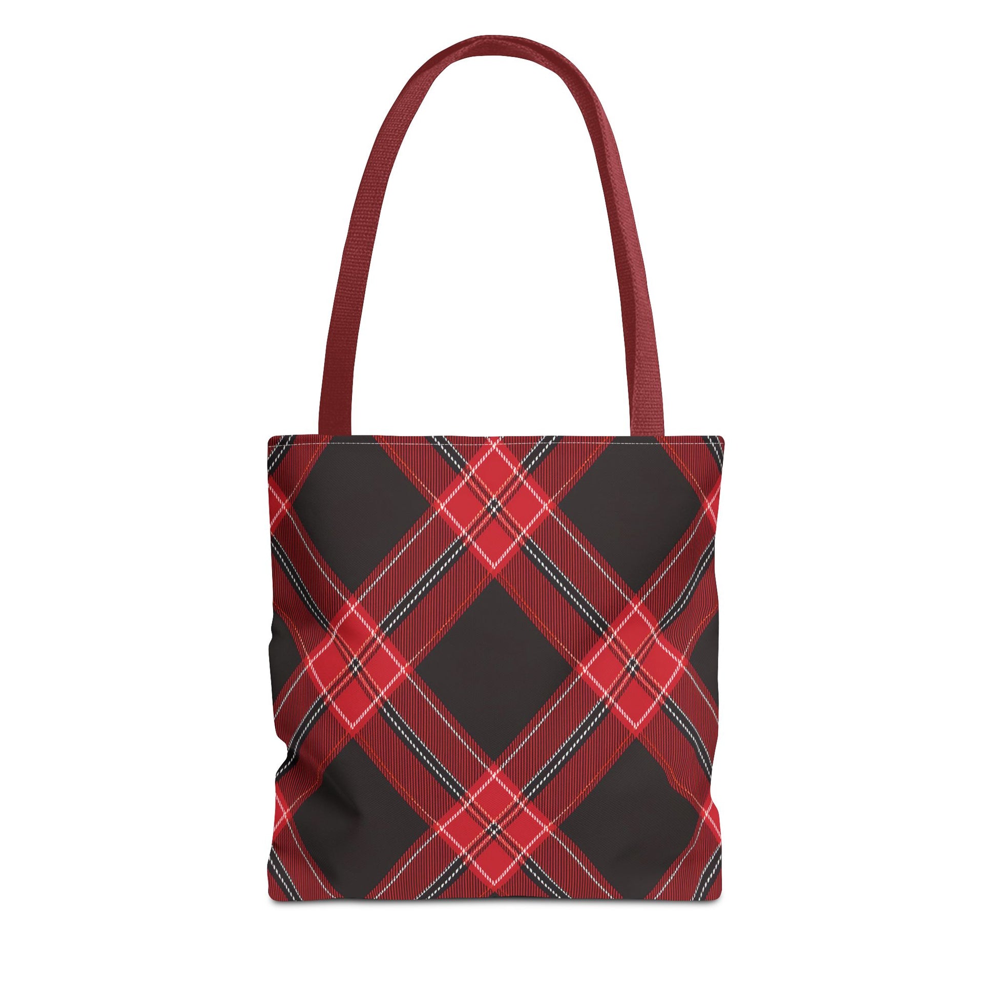 Red, Black Flannel Pattern | Tote Bag