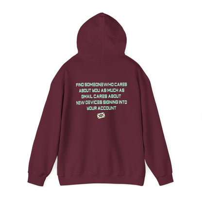 Find Someone Who... | Funny Quote | Unisex Heavy Blend™ Hooded Sweatshirt