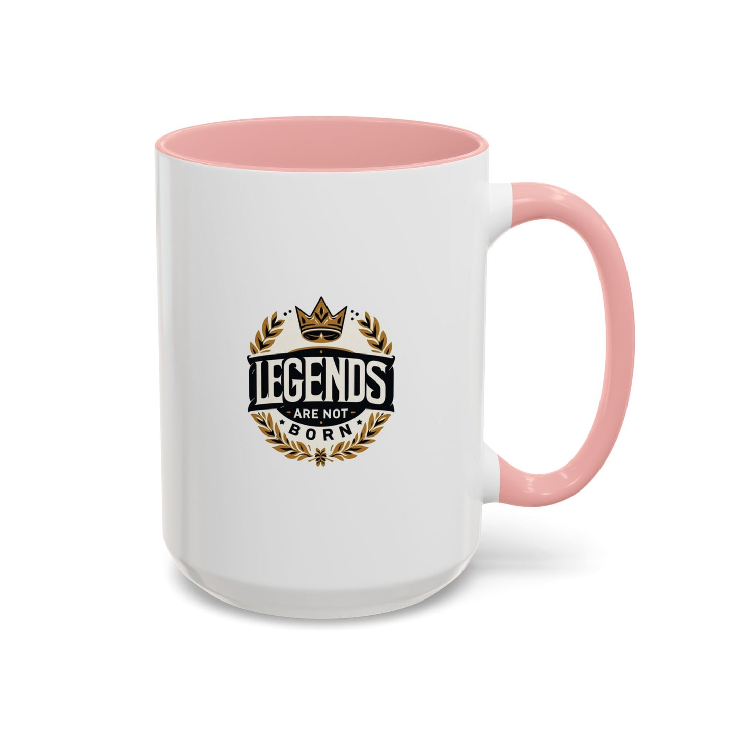 Legend Are Not Born | Accent Coffee Mug (11, 15oz)