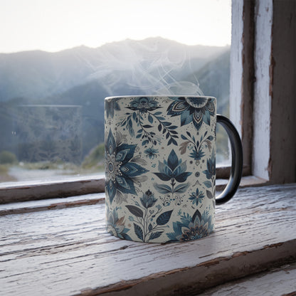 Boho Pattern | Color Morphing Mug, 11oz