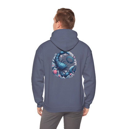 Scorpion | Zodiac Sign | Unisex Heavy Blend™ Hooded Sweatshirt