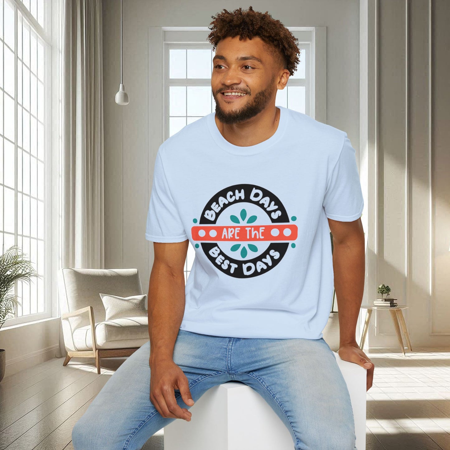 Los días de playa son los mejores días | Camiseta unisex suave