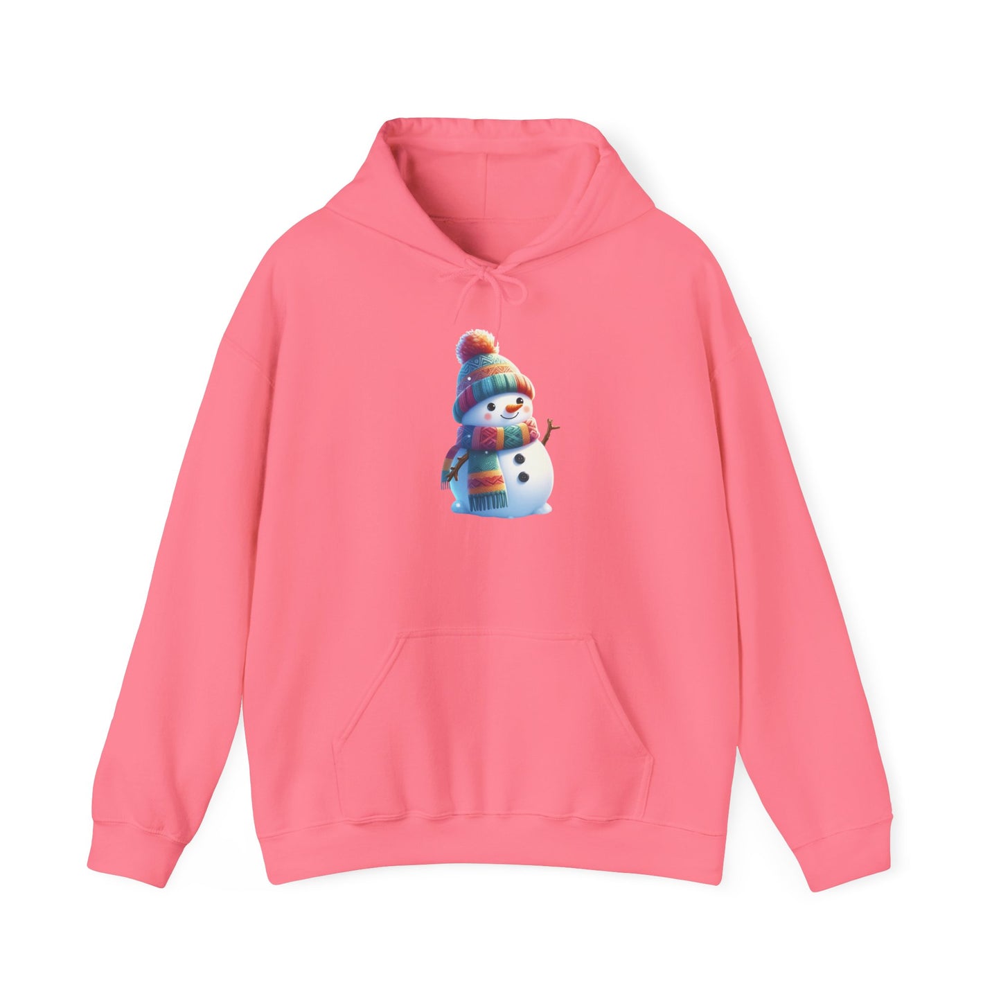 Snowman with a Muffler | Unisex Heavy Blend™ Hooded Sweatshirt